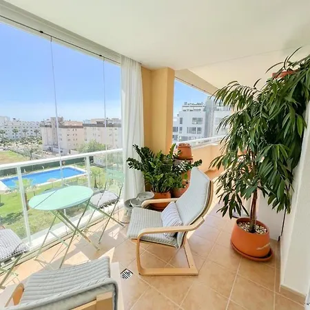 Bright Apartment With Terrace, Pool And Beach Torremolinos Exterior photo